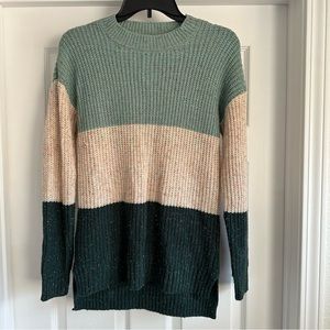 Dip Sweater Pullover Color Block Size XS Women’s